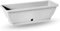 Blim Fioriera Venezia con sottovaso, Bianco, 50 x 19 x 16 cm