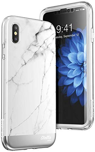 SUPCASE Unicorn Beetle Stella Series Premium Hybrid Protection Case for Apple iPhone X (2017 Release) and Apple iPhone XS (2018 Release), Marble