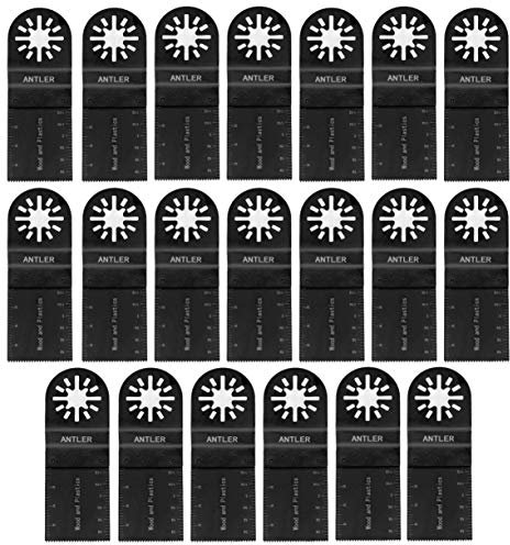 AB35WB Cuchillas para madera de 35 mm compatibles con multiherramientas oscilantes Fein, Bosch y Makita (paquete de 20)