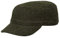 Sterkowski Modell Big Pike | Harris Tweed Schiebermütze für Herren | Schirm Trucker Cap Winter Tactical Army Bundeswehr 56 cm Khaki