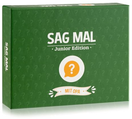 Spielehelden Sag mal mit Opa - Junior Edition ab 8 Jahre, Opa eine Freude Enkel oder Enkelin - Geschenkideen
