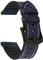 Fullmosa Cinturino 22mm Sgancio Rapido,Cinturini per Orologio Pelle e Silicone per Uomo Donna, Cinturino Smartwatch 22mm Compatibile con Samsung Galaxy Watch 3 45mm/Galaxy Watch 46mm/Gear S3 Frontier