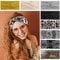 TERSE Stirnbänder Damen Haarreifen Breite Haarbänder Elastische Boho Yoga Twist Haarschmuck Sport Turbane Hairband Mädchen Hair Wrap für Frauen (SET 1)