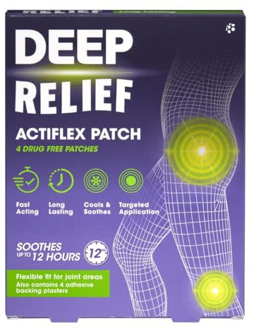 Deep Relief Actiflex Patch (Pack of 4 Patches)