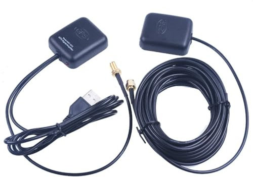 DollaTek Car GPS Amplificador de señal Antena Receptor de navegación para automóvil