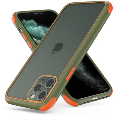 MobNano Compatible with iPhone 11, Ultra Thin Hybrid Case, Soft TPU Shockproof Bumper Anti Scratch Cover for iPhone 11 - Green