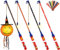 EasyAcc 4er Elektronischer Laternenstab LED DIY Aufkleber Laternenstab 40cm für St Martin Laterne Kinder Stab Laternenumzüge Halloween Zauberstäbe Party Kostümpartys Kinderpartys Kindergarten