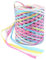 G2PLUS 120 M Bast Band, 4 Ply Handwerk Raffia Paper Schnur, Craft Verpackung Papier Bindfäden für Basteldekoration, Geschenkverpackung, Weben, Bündeln (Rosarot + Hellblau + Gelb + Weiß)