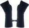 ALTIDUDE Wristwarmer Terry Arm Stulpen Pulswärmer Fingerlos 100% Merino Wolle black