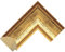 Real Wood, Hand Crafted Frames (Bezel) for the Samsung Frame TV 2021 to 2024 ONLY (Dome Gold Leaf, 55 inch)