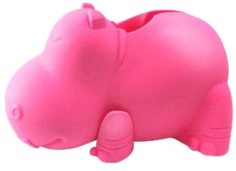 Badewannen-Wasserhahn-Schutz, Auslaufabdeckung für Babysicherheit, Nilpferd (Rosa)