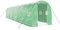 vidaXL Serre avec Cadre en Acier Vert 20 m² 10x2x2 m, polytunnel, Serre à Cadre Froid, Serre pour Tomate, Serre de Jardin, Serre pour Culture