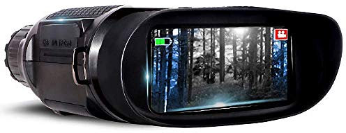 UsmAsk 100 klare Nacht, Infrarot-Nachtsichtgerät, Nachtsichtbrille, mehrere Stromversorgungsmethoden, FMC-Blaufilm-Objektiv, Teleskop