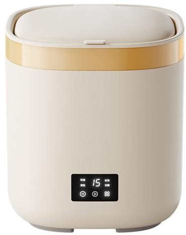 KraNx Lavadora Y Secadora Portátil De 7L, Mini Lavadora Automática con Escurridor, para Ropa Interior, Calcetines, Toallas, Ropa De Bebé