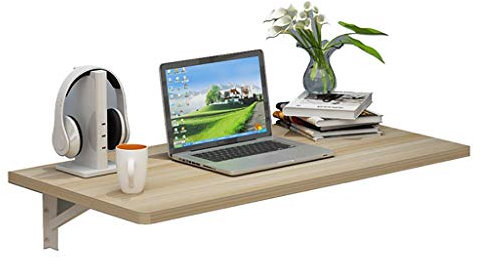 Klappbarer Wandtisch, klappbare Werkbank, Klapptisch, Computertisch, für Home-Office/Waschküche/Hausbar/Küche und Esszimmer für Zuhause und Büro