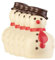 schenken-24 5 x 80 gr. Schokofigur, Schneemann