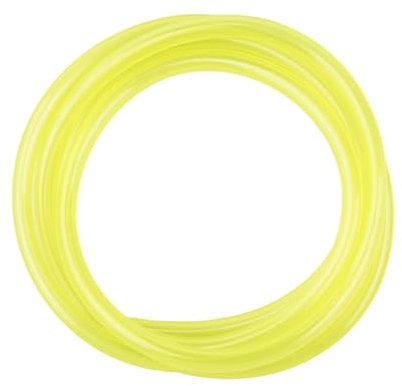 1 Pezzi Tubo Benzina 3 * 5mm,Tubo Benzina Decespugliatore,Tubi per Carburante,Tubo Dell’olio Diesel,Tubo Giallo Trasparente,per Tagliaerba,Trimmer,Motosega,Soffianti,Idropulitrici,1 Metri