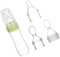 ERINGOGO 3st Stillflaschen Silikon Babyflaschen Nuckelflasche Säugling Green