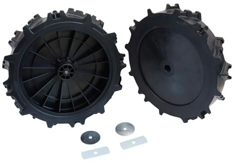 SECURA 2x Traktionsräder kompatibel mit Stihl 69097000412 Mähroboter iMow RMI 632.0 uvw.