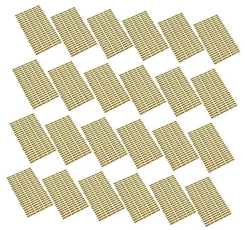 DOITOOL 4000stücke Transparent Selbstklebende Etiketten Rückstandsfrei Für Kleidung Und Feste Oberflächen Made in China