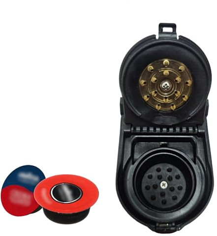 CAPXSNOB Adattatore per Capsule Riutilizzabile compatibile con A Modo Mio per Macchine da Caffè in Capsule Warriors1 SV835L, Ideale per preparare Espresso e Lungo