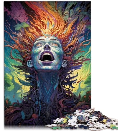 1000-teiliges Puzzle für Erwachsene Hexenspiel Spielzeug 26 x 38 cm ganze Familie für Teenager ab 14 Jahren