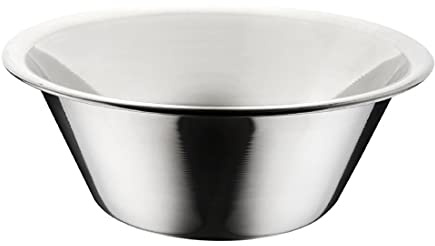 Vogue General Purpose Bowl St/St - 7Ltr 330mm 13 | Saves time in busy commercial kitchens with a stackable, easy-clean design built for heavy-duty daily prep.