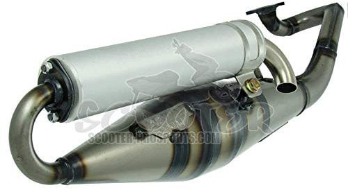 746151 - Tube déchappement en aluminium 2T Z TUB418