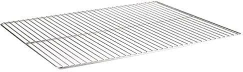 Rejilla APS GN 2/3, rejilla de cocina, ayudante de cocina, parrilla de cocina, pulida electrolíticamente, grosor de alambre 3mm, alambre de marco 6mm, 32,5 x 35,4 cm, acero inoxidable 18/10, calidad extra pesada