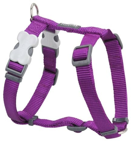Red Dingo Nylon Hundegeschirr, violett, L (DH-ZZ-PU-LG)