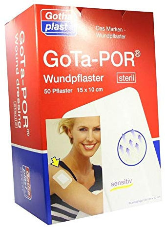 GOTA-POR Wundpflaster steril 100x150 mm 50 St