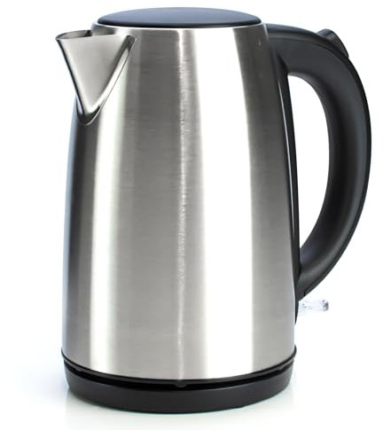 STATUS Chicago Kettle | Electric Cordless Kettle | Stainless Steel with Swivel Base | 1.7 Litre | CHICAGOKETTLE