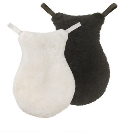 Ovation Europa Pelz Englisch Sitz Saver, schwarz