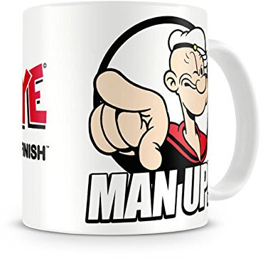 Popeye Man up! Tasse Standard