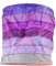 GURU SHOP Runde Papier Hängelampe, Lokta Papierlampenschirm Annapurna Stripes, Handgeschöpftes Papier - Lila Gestreift, 30x28x28 cm