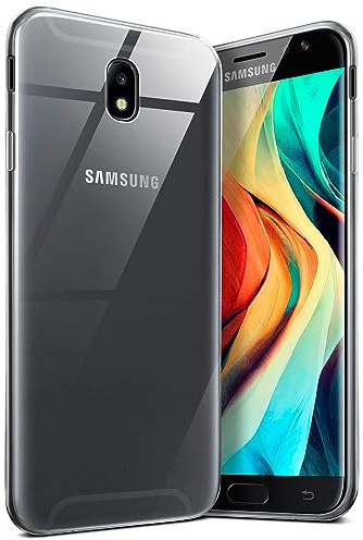 moex für Samsung Galaxy J5 (2017) Hülle Durchsichtig, Silikon Handyhülle Transparent, Clear Case Ultra Slim, Backcover Schutzhülle Dünn, Silikonhülle Minimalistisch, Aero Case, Klar
