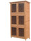 vidaXL 6-room Holz Tierkäfig Hasenstall Kleintierkäfig für Pet House 3 Schicht