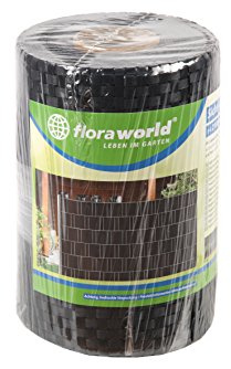 Floraworld Sicht-/ Wind- und Objektschutz Premium 5er Set, Anthrazit, 210 x 13,5 x 19 cm