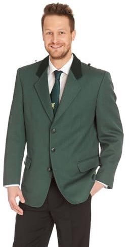 Deitert Schützenjacke Hubertus grün meliert 54