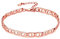 U7 Fußkette Armband 21+5cm Flach Mariner Kette Fußkettchen Rosegold vergoldet Simpel Stil Damen Herren 6mm breit Fußschmuck Sommer Fußbändchen Mode Strand