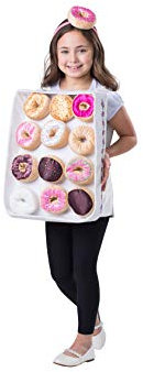 Dress Up America Krapfen Kasten Kinder Kostüm - Krapfen Kostüm Set - Enthält einen Entzückende Tunika und Stirnband