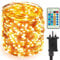Speclux Fairy Lights Plug in Mains Powered with Remote, 50M 500 LEDs Waterproof Copper Wire String Lights，Dimmable Remote Control Starry Fairy Lights for Bedroom，Camping DIY Party Garden Tree