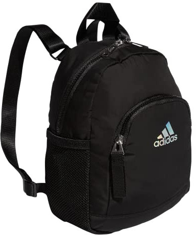 adidas Unisex-Erwachsene Linear Travel Bag Small for Or Men Womens Backpack Mini-Rucksack, Schwarz, 10.5 inch x8.5 inch x4.25 inch