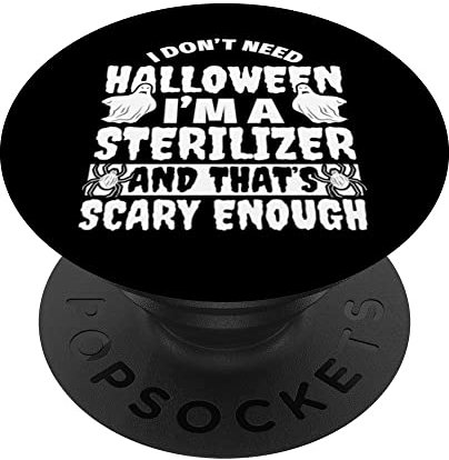 Sterilisator Halloween Lustig PopSockets mit austauschbarem PopGrip