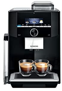 SIEMENS TI923309GB EQ.9 S300 Bean to Cup Fully Automatic Freestanding Coffee Machine - High Shine Black