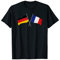 Deutschland Frankreich National Flaggen Fahnen T-Shirt
