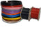 MKGT 12V 24V Single Core Automotive 1.0mm² 2.0mm² Stranded Copper Cable Thin Wall Wire 16.5/25 Amps (BLACK 1.0mm², 50M Roll)