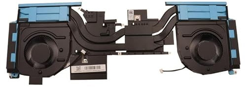 RTDPART Ventilador de CPU para Ordenador portátil y disipador de Calor para Lenovo IdeaPad Gaming 3 15IAH7 3 16IAH7 5H40S20574 5H40S20575 5H40S20628 módulo térmico 82S9 Nuevo