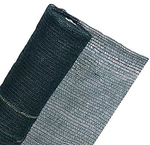 Sichtblende (Meterware) Schattierungsnetz Sonnenschutz Gewächshaus Sichtschutzgewebe 40%, 60%, 85% Schattierwirkung in versch. Breiten (3m Breite, 40%)