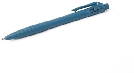 Detektierbarer Blauer Kugelschreiber - Einziehbar, Lebensmittelsicher, HACCP-Konform, Metall- und X-Ray-Detektion, Industriequalität, Sicherheitskugelschreiber für Lebensmittelproduktion (25 Stück)